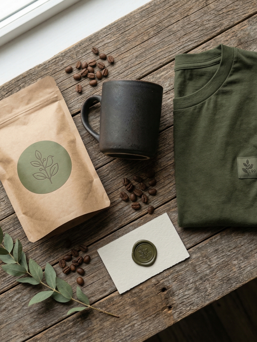 Revolution Coffee Co branding and logo design in Alexandria Virginia